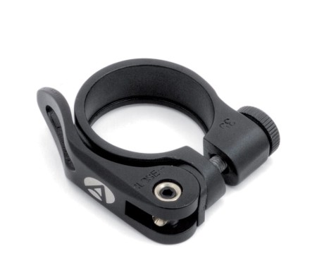 Obejma z zaciskiem mimośr. AUTHOR AQR-C09 śred. 34.9mm czarna