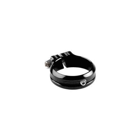Obejma ze śrubą imbusową EXE Low 12mm 31.8mm, czarna anodowana