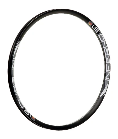 Obręcz Inferno 31, 26", 32 otwory, czarna