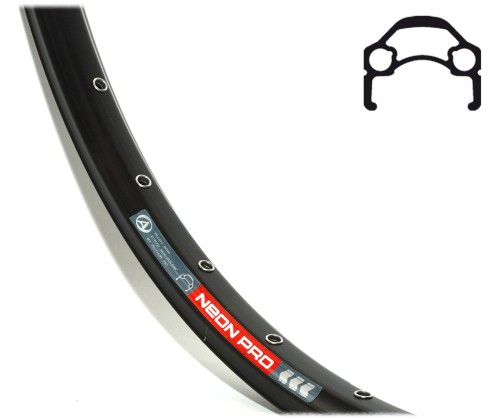 Przejdź do produktu Obręcz AUTHOR NEON PRO 26", disc, 32 otwory, czarna