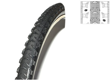 Opona AUTHOR ROCKET 26*2.1 czarna
