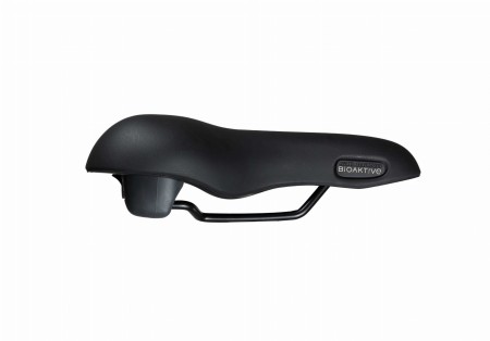 Siodełko BIOFOAM TREKKING LARGE MAN 30-60° czarne matowe + elastomer