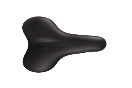 Siodełko BIOFOAM TREKKING LARGE MAN 30-60° czarne matowe + elastomer