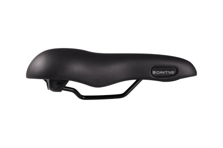 Siodełko BIOFOAM TREKKING LARGE MAN 30-60° czarne matowe + elastomer