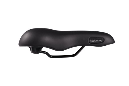 Siodełko BIOFOAM TREKKING LARGE MAN 30-60° czarne matowe + elastomer