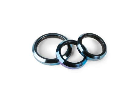 Łożysko sterów 1.1/8", 41x30,15x7mm, 45x45°, z 2 kulkami ceramicznymi, niebieskie