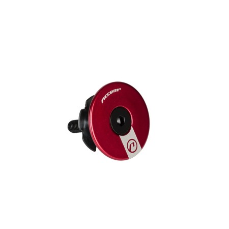 Gwiazdka EXE ze śrubą i kapslem 1-1/8" , czerwona