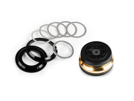 Stery Blink IS42/IS52, czarne anodowane, złote łożyska