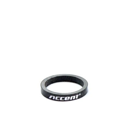 Podkładka dystansowa sterów karbonowa 5mm czarno-biała