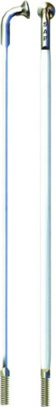Szprychy CX-RAY 2*2.3*0.9 300mm 1szt. srebrne (bez nypla)