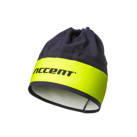 Czapka kolarska Pro Team, czarna-fluo, S