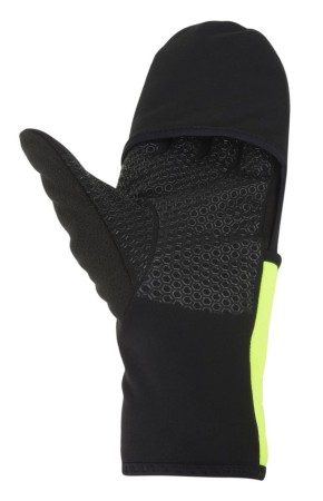 Rękawiczki kolarskie AUTHOR Windster Shell X7 zimowe czarno-żółte XS