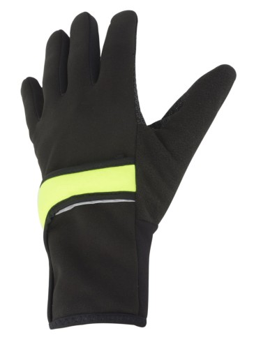 Przejdź do produktu Rękawiczki kolarskie AUTHOR Windster Shell X7 zimowe czarno-żółte S