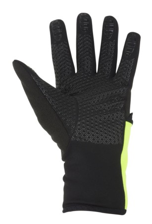 Rękawiczki kolarskie AUTHOR Windster Shell X7 zimowe czarno-żółte S