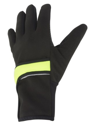 Rękawiczki kolarskie AUTHOR Windster Shell X7 zimowe czarno-żółte M
