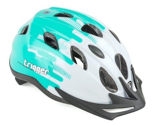 Przejdź do produktu Kask AUTHOR TRIGGER biało-zielony 54-58