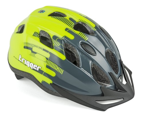 Przejdź do produktu Kask AUTHOR TRIGGER szaro-żółty 52-56