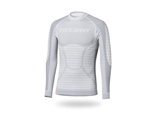 Przejdź do produktu Podkoszulek termoaktywny dziecięcy dł/rękaw Thermo, szary, S/M