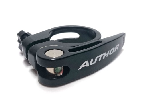 Przejdź do produktu Obejma z zaciskiem mimośr. AUTHOR AQR-C13 śred. 34.9mm czarna