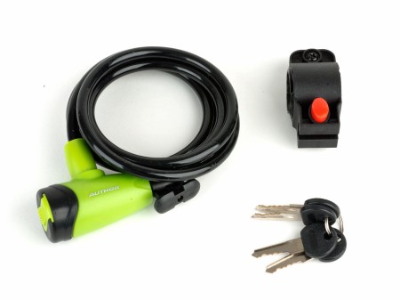 Zapięcie linka AUTHOR ASL-41 8x150 zielono-czarne