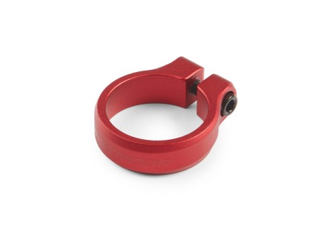 Obejma podsiodłowa Loop Bolt śred. 34,9mm, z śrubą, czerwona anodowana