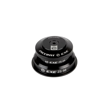 Stery pół-zintegrowane HSI-EXE Taper 1-1/8"-1.5" ZS44/ZS56 taper, czarne, łożyska maszynowe