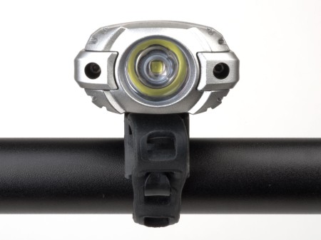 Lampa przednia AUTHOR SOLARIS 300lm USB czarna