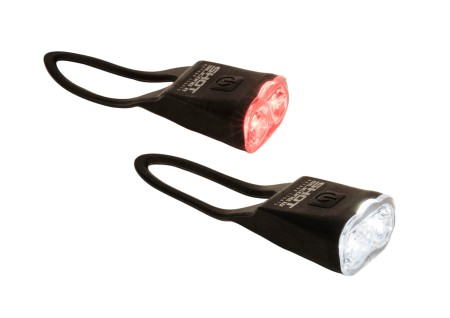 Lampy zestaw AUTHOR Shot Silicone (przód+tył)