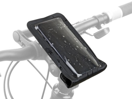 Torebka na wspornik kierownicy AUTHOR A-H950 Waterproof 165x95mm (telefon) czarna