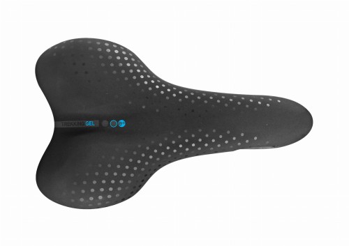 Przejdź do produktu Siodełko TREKKING GEL SMALL 30-60° czarne zamsz