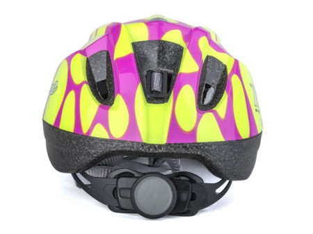 Kask AUTHOR MIRAGE żółto-różowy 52-56