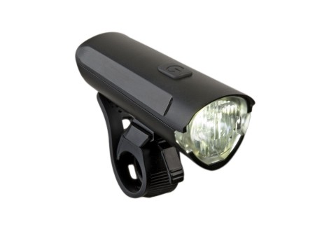 Lampa przednia AUTHOR ZOOM 150lm czarna