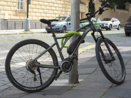 Zapięcie linka AUTHOR ACL-80 22x100 zielone fluo