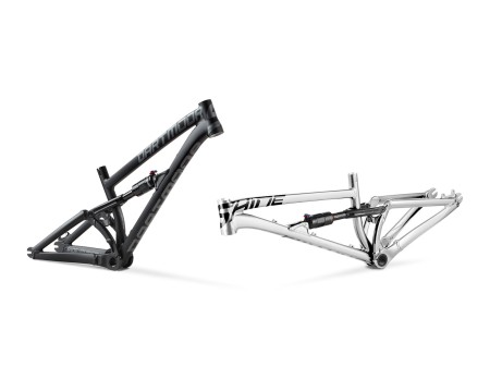 Rama Shine bez dampera, pod damper 190x51mm, Czarny/Grafit mat