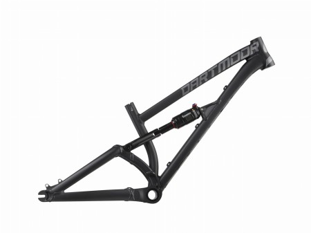 Rama Shine bez dampera, pod damper 190x51mm, Czarny/Grafit mat