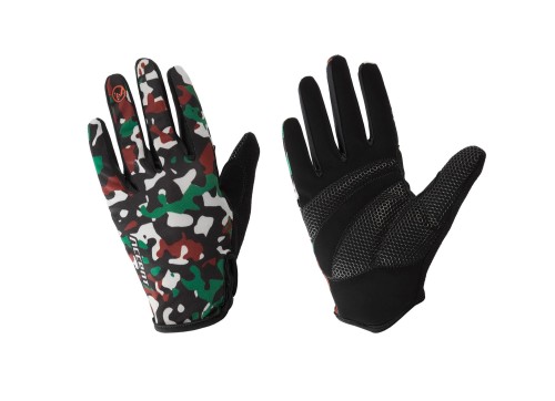 Przejdź do produktu Rękawiczki z długimi palcami Furious, green camo, L