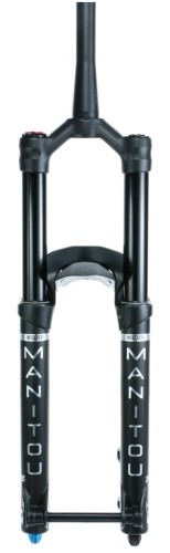 Przejdź do produktu Amortyzator MEZZER PRO 29", 180mm, czarny, taper, oś 15mm Boost
