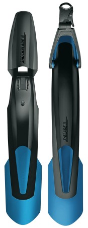 Błotnik BLADE 29" + 27,5" PLUS niebieski zestaw