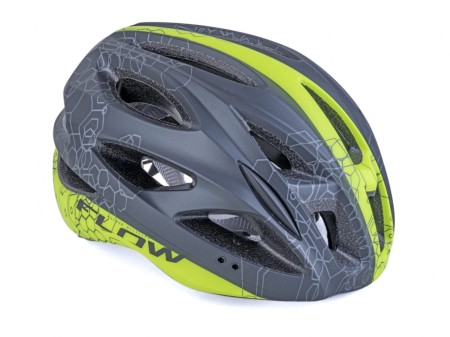Kask AUTHOR FLOW X9 czarno-żółty(fluo) 58-61