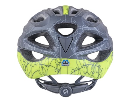 Kask AUTHOR FLOW X9 czarno-żółty(fluo) 58-61