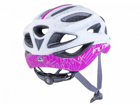 Kask AUTHOR FLOW X9 biało-różowy(fluo) 58-61