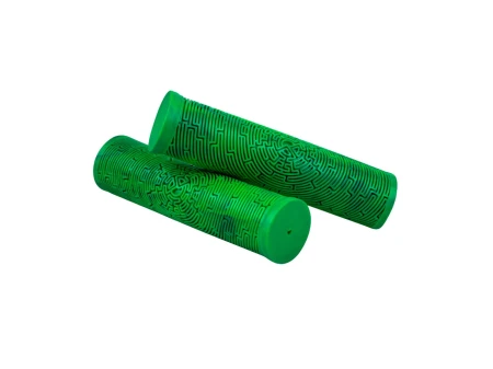 Chwyty kierownicy Maze Lite 125mm, scout green/czarne