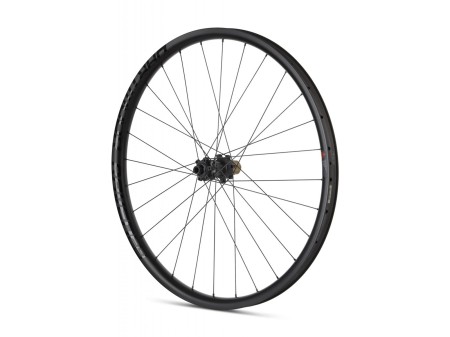 Komplet kół Raven 29" tylne/przednie, Boost, 28 otworów, karbon, tubeless ready, piasty straight-pull, bębenek SRAM XD 108 punktów zaczepu, potrójnie cieniowane szprychy, czarny mat