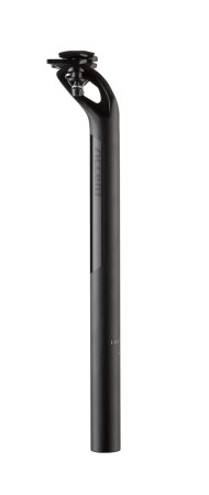 Wspornik siodła EXE 24mm offset 31.6mm / 400mm AL6061, czarny