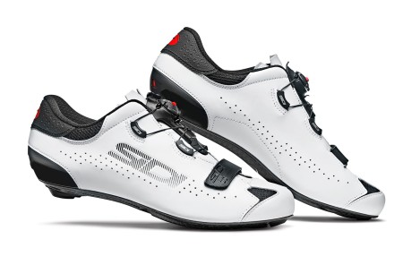 Buty szosa SIXTY biało-czarne 46