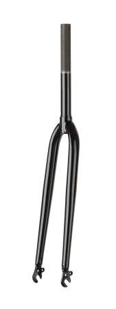 Widelec szosowy 1" 700C, czarny, stalowy