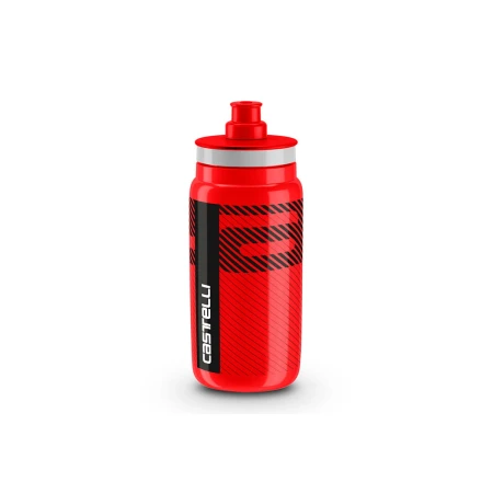 Bidon z logo Castelli, czerwony, 550ml