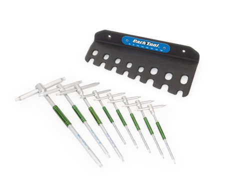 Klucze THT-1 Torx; zestaw T6, T8, T10, T15, T20, T25, T30, T40 z uchwytem