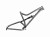 Rama Bluebird 27.5 bez dampera, pod damper 210x50mm, Boost, Grafit/Czarny mat, Large
