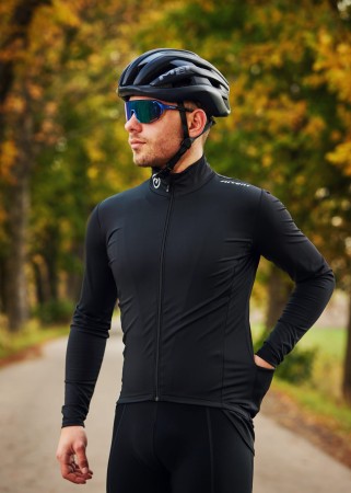 Kurtka kolarska Draft czarna, XL